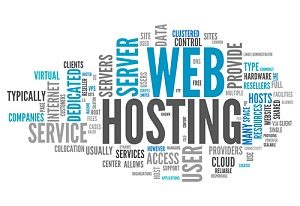 an amalgamation of website hosting related words; factors that likely influence down time