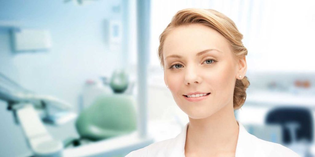 female dentist who has received effective dental email marketing services form a Northern VA digital marketing agency