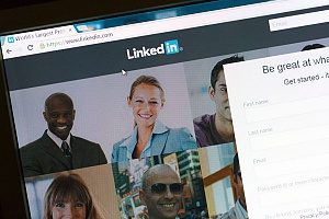 LinkedIn company pages created by an insurance marketing agency that is working with an entertainment insurance firm based in California
