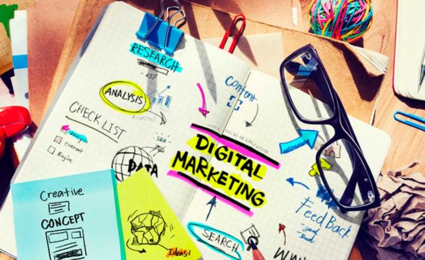 a diagram that shows a digital marketing strategy that is written and used by a Northern Virginia digital marketing agency