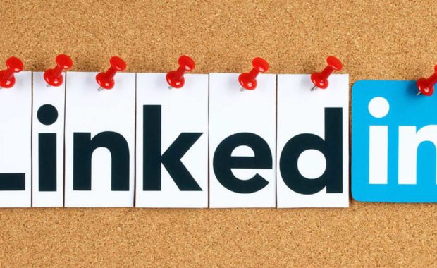 a picture of the Linkedin logo that can be implemented with any good law firm social media marketing strategy