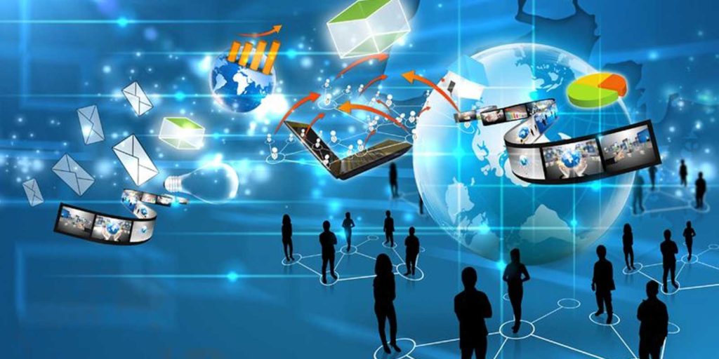 concept art showing ways to increase website traffic and track its data