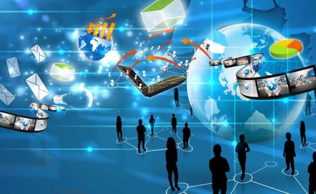 concept art showing ways to increase website traffic and track its data