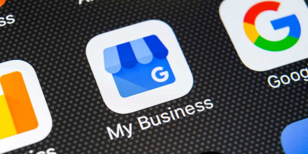 google my business app on phone