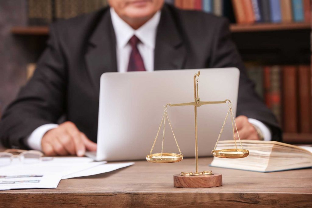 Man seeing the benefits of organic SEO for attorneys