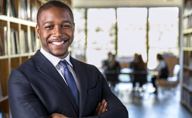 an attorney who is receiving local SEO for law firms