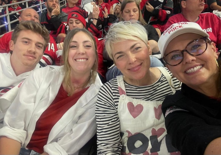 Hockey game in Raleigh NC