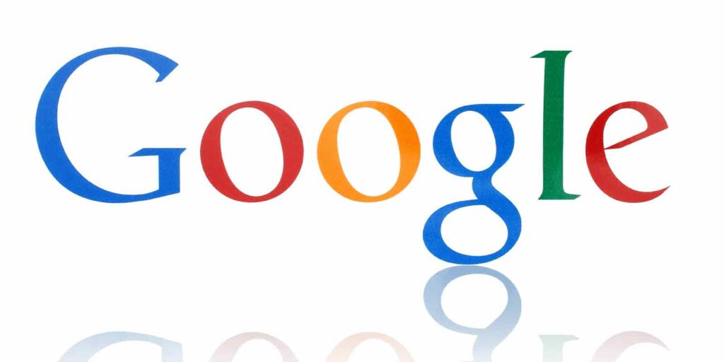 google logo when updating