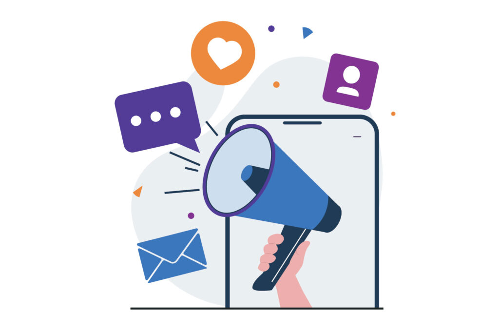 Product marketing strategy vector