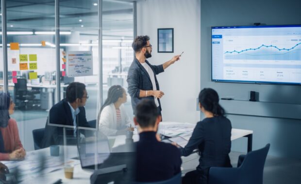 Insurance agency displaying organic leads