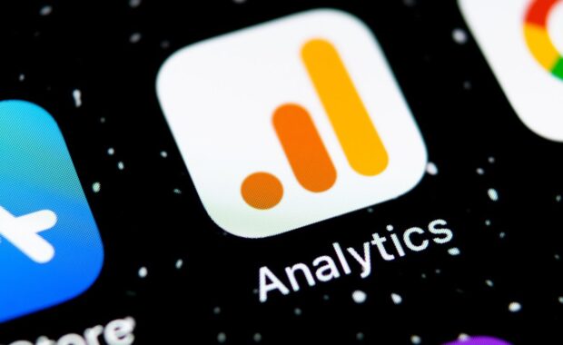 google analytics application icon on apple iPhone