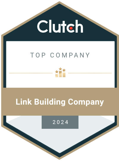 Clutch Top Link Building Company 2024 Award
