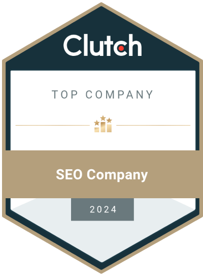 Clutch Top SEO Company 2024 Award