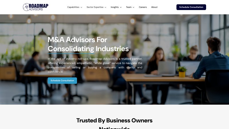 Roadmap Advisors Desktop portfolio item